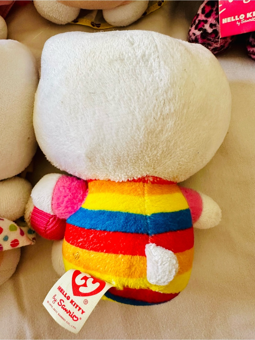 Rare Y2K Vintage Hello Kitty Plush Toy Lot of 7 Sanrio  & TY - Picture 6 of 16